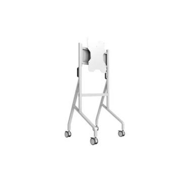 Chariot a ecran plat Momentum Flip avec rotation de clapet VESA 400 Coloris Blanc BT8547/W