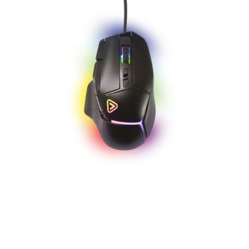 SO-25 Souris Pro Gaming, Ultra légère, rétroéclairée, programable, jusqu'à 100Hz, 800 dpi