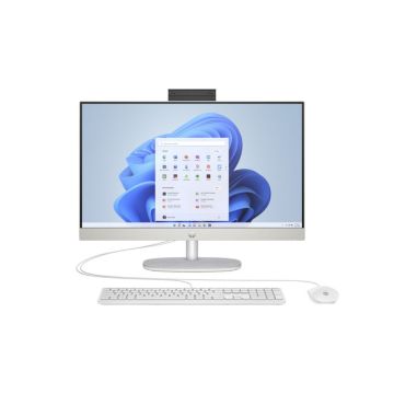 All-in-One HP 24-cr0034nf PC RYZEN 5 7520U 8Go 512Go W11home ecran Non tactile  23.8 FHD