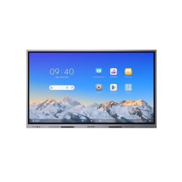 ECRAN HIKVISION 86'' 4K Interactive 3840x2160 50pts 400cd/m² Android13 micro 8 voies 12m portée HPs 2x20 W+25W certifié EDLA BYOD