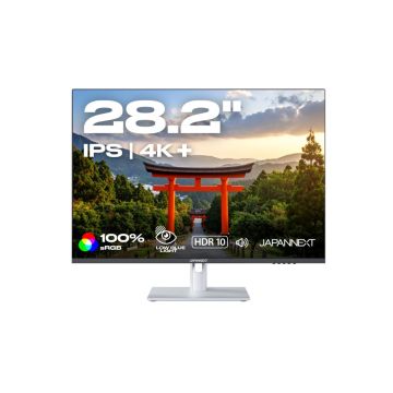 JAPANNEXT JN282i4KPHSP  Ecran LED 28,2 UHD+ (3840x2560) à 60Hz  IPS  340 cd/m²  1200:1  HDR10  3840x2560 5 HDMI DisplayPort Noir"