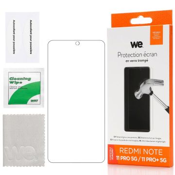 WE Verre trempé XIAOMI REDMI NOTE 11 PRO 4G / 5G