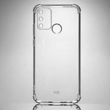 WE Coque de protection TPU HONOR 9A Transparent: Anti-chocs - ultra résistant semi-rigide - apparence du téléphone conservée