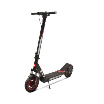 Trottinette Aprilia ESR2 avec clignotant Cadre Magn Moteur 350W 19,5Nm Pneu 10'' Chambre à air Suspensions AV/AR Frein élec16.5kg Batt 36V 8.0Ah 288Wh BT IPX4