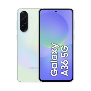 Smartphone Galaxy A36 vert 5G 6Go 128Go Android 15 Batt 5000mAh CR 45W Ecran 6.7'' FHD+ DAS tête 0,525W/Kg