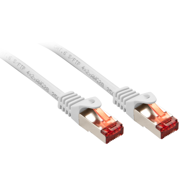 Câble réseau Blanc Cat.6 S/FTP, 7.5m