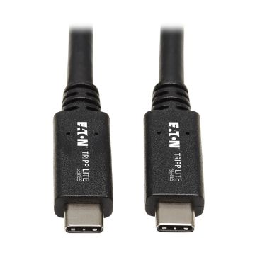 Eaton Tripp Lite - Câble USBC (M/M) - USB 3.1, Gen 2 (10 Gbps), 5A, compatible Thunderbolt 3, 50,8 cm