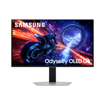 Ecran 27'' Samsung Gaming ODYSSEY G6 - G60SF Noir OLED 2560x1440 16:9 500Hz 0.03ms 300cd/㎡ 2xHDMI DP Pied HAS réglab incli orient pivot 