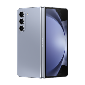 Smartphone Galaxy Z Fold5 5G Bleu 512Go 12Go Ecran Pliable 7,6'' QXGA+ 120Hz adaptatif, écran externe 6,2 IPX8 Partage d'énergie sans fil 4,5W AI intégrée