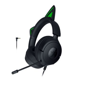RAZER Kraken Kitty V3 X - Casque filaire Black Ed.