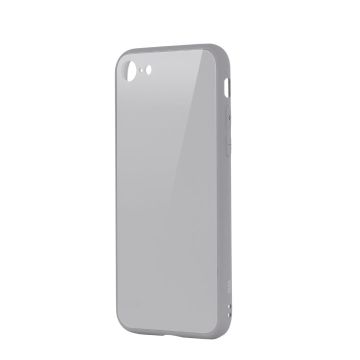 WE Coque de protection GLASS APPLE IPHONE 7/8/SE 2020 Gris