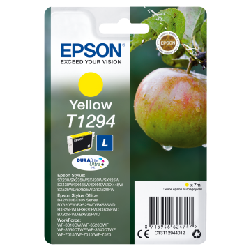 EPSON Cartouche Pomme T1294 Encre DURABrite Ultra Jaune 7ml