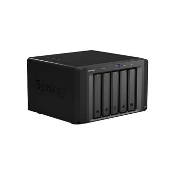 Synology DX517 - Boitier d extension pour Nas - 5 Baies 2.5/3.5/SSD 80 To max - 1 port eSATA