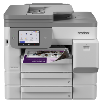 BROTHER MFCJ5117DW MFP jet d'encre couleur A4 28ppm, R-V Integral, chargeur 50p, Ethernet, WiFi,USB, LCD 10,9cm, 3bac x 250f