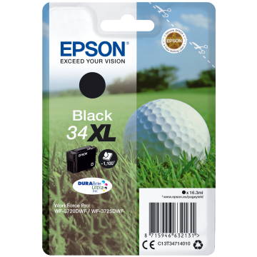 EPSON Cartouche Golf 34XL Encre Durabrite Noir 16,3ml