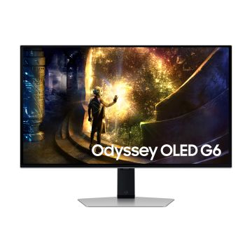 Ecran 27'' Samsung Gaming Odyssey OLED G6 - G61SD 240Hz 2560x1440 0.03ms 250cd/m² 2xHDMI 1xDisplayport Pied Réglable en Hauteur Orientable Pivot Inclinable