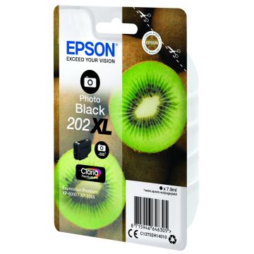 EPSON Cartouche Kiwi 202XL Encre Claria Premium Noir Photo 7,9ml