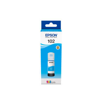EPSON Bouteille Encre Ecotank 102 Cyan 70ml