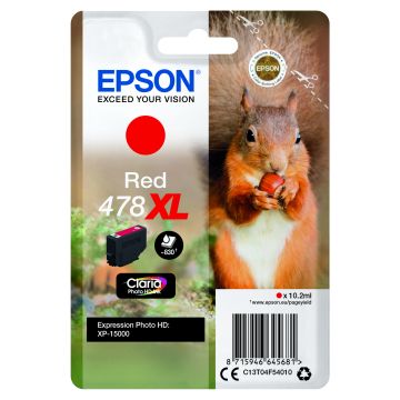 EPSON Singlepack red 478XL Claria Photo HD Ink