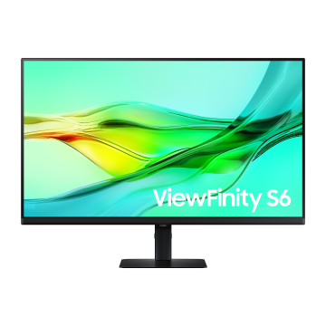 ECRAN 32 SAMSUNG ViewFinity S60UD Noir 2560x1440 IPS Bords ultra-fins 5ms 100hz 350cd/m2 1xHDMI 1xDP 3xUSB 1xUSB-C Pied modulable hauteur inclin pivot orient