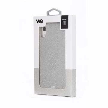 We coque de protection PAILLETTES APPLE IPHONE XR Argent