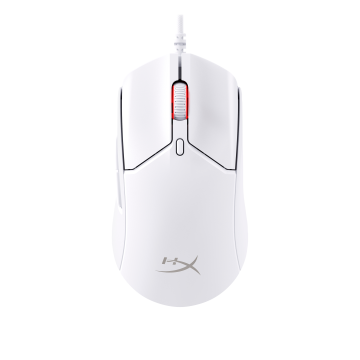 HyperX Souris Gaming filaire Pulsefire Haste Wired 2 - 6 boutons - multi-plateforme - RGB - Blanche