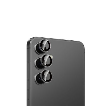 WE Lentilles de protection pour objectifs d'appareil photo SAMSUNG S24 transparent/noir (3 lentilles incluses)