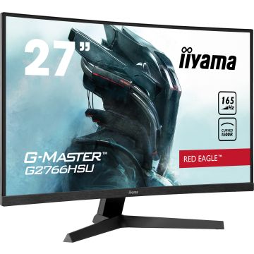 Moniteur IIYAMA 27 1ms G-MASTER Red Eagle dalle VA incurvé 165 Hz 1920x1080 250cd/m² 2xHDMI DP HPs 2xUSB HUB Black Tuner FreeSync 