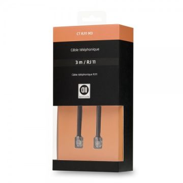Câble RJ11 mâle 3 m