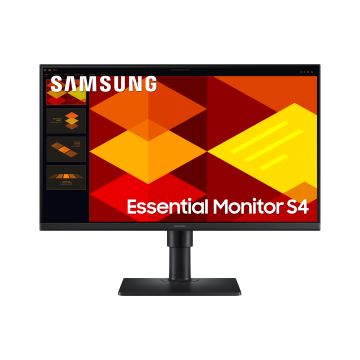 ECRAN 24 Samsung S40GD Noir 1920x1080 IPS 16:9 5ms 250cd/m² 100Hz 2xHDMI 2xUSB DisplayPort Pied Inclinable Orientable Pivotable VESA 100x100 LS24D402GAUXEN