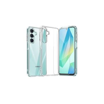 Pack coque transparente + verre trempé 'Designed for Samsung' pour Galaxy A56 5G GP-FPA566AEGTW