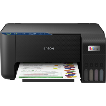EPSON EcoTank ET-2861 MFP Jet d'encre couleur A4 rechargeable 10ppm/5ppm, USB, Wifi, Wifi direct, 100f reference dédiée RETAIL