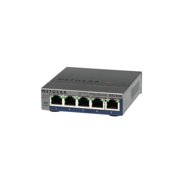Netgear GS105E Switch Gigabit Ethernet Plus 5 ports