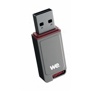 Adaptateur WE pour Apple Carplay et Android Auto sans fil - Format ultra compact - Adaptateur USB / USB-C fourni