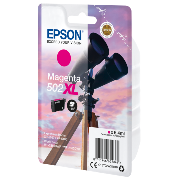 EPSON Cartouche Encre Jumelle 502XL Magenta 6,4ml