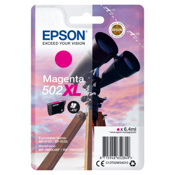 EPSON Cartouche Encre Jumelle 502XL Magenta 6,4ml