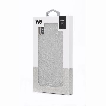We coque de protection PAILLETTES APPLE IPHONE XS MAX Argent