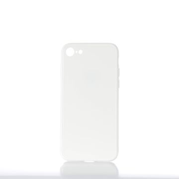 WE Coque de protection GLASS APPLE IPHONE 7/8/SE 2020 Blanc