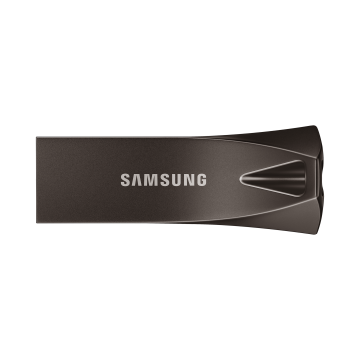 CLE USB SAMSUNG 64G USB 3.1 BAR PLUS - TITAN GRAY VITESSE LECTURE JUSQU'A 300Mo/S MUF-64BE4/APC