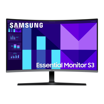 ECRAN 32 SAMSUNG S32D390G Noir 1920x1080 VA 16:9 4ms 250cd/m² 100Hz Incurvé 1500R HDMI D-Sub Casque Pied inclinable