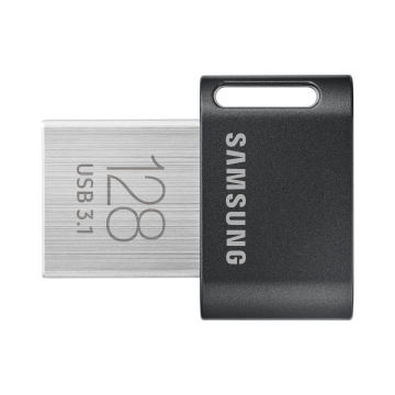 CLE USB SAMSUNG 128G USB 3.1 FIT PLUS VITESSE LECTURE JUSQU'A 300Mo/S MUF-128AB/APC