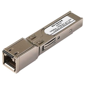 Netgear AGM732F - Module SFP (mini-GBIC) 1GbE - 1000Base-T - RJ-45 - pour P/N: GS724TPP-300EUS.