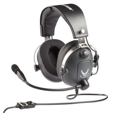 THRUSTMASTER Casque Gaming T-Flight US Air Force Compatible PC MAC PS4 xbox one switch tablette smartphone Confortable telecommande sur fil