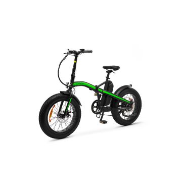 Vélo électrique pliable Argento MiniMad Mot Bafang 36V/250W/60Nm , Batt 36V 10.4Ah 374Wh, Shimano Tpurney 7 vitesses. 25Km/h Pneu 20 Autonomie 40/70km