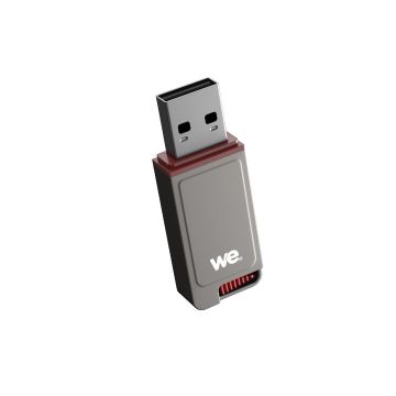 Adaptateur WE pour Apple Carplay et Android Auto sans fil - Format ultra compact - Adaptateur USB / USB-C fourni