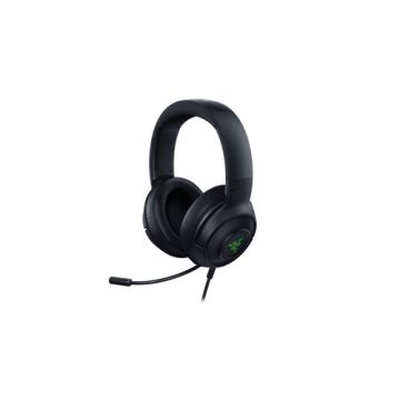 RAZER Kraken V3 X USB Noir - Casque Gaming Filaire - Ultra léger - HP TriForce 40mm - Microphone Cardioïde HyperClear - Son surround 7.1