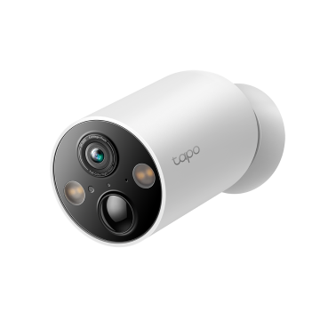 Caméra de sécurité Tapo TC 85 intérieure extérieure sans fil WIFI connectée alimentée par batterie 2K QHD stockage 512 Go Détection intelligente IA gratuite