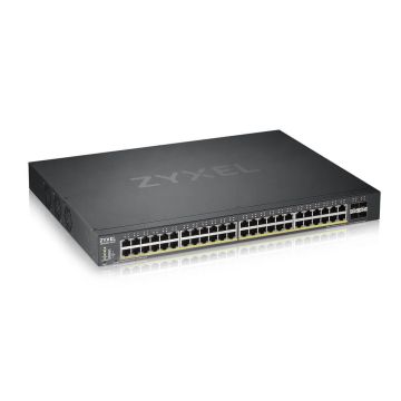 Zyxel XGS1930-52HP - Switch Smart Administrable 48 ports Gbps RJ45 PoE+ - 4 ports 10 Gbps SFP+ - budget PoE 375 W - rackable - compatible NebulaFlex