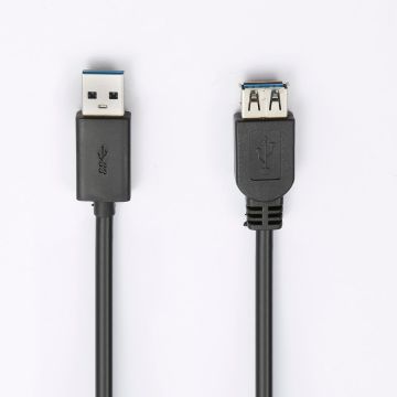Rallonge USB 3.0 - 2m USB A mâle / USB A femelle Coloris noir