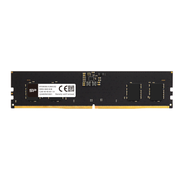 MEMOIRE SILICON POWER DDR5 5600 CL46 UDIMM 16GB (2Gx8 SR) SP016GBLVU560F02